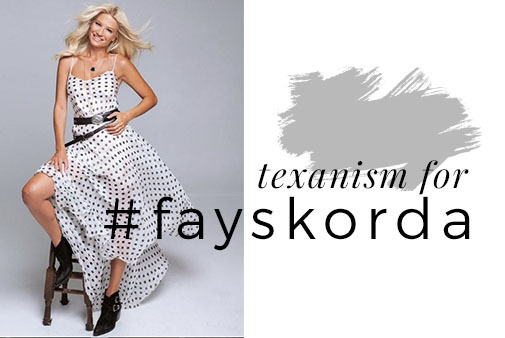 #FaySkorda in  texanism Makris 